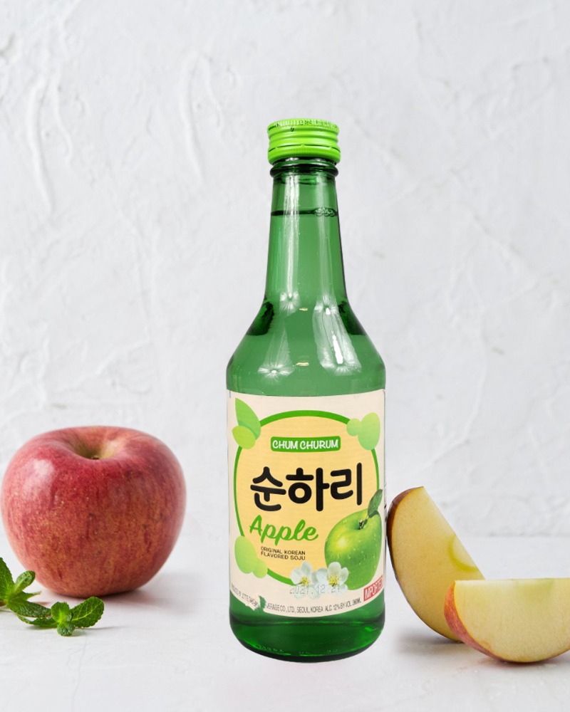 [롯데] 순하리 사과 소주 soju