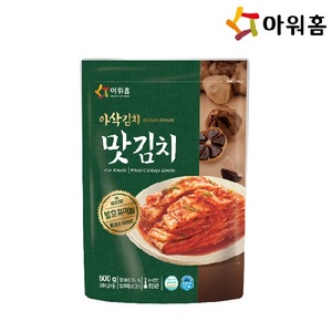 아워홈 흑마늘 맛김치 500g (배송오류/지연/반송으로인한 보상 불가)