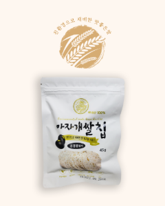 아자개쌀칩 45g 유통기한: 2022.09.28