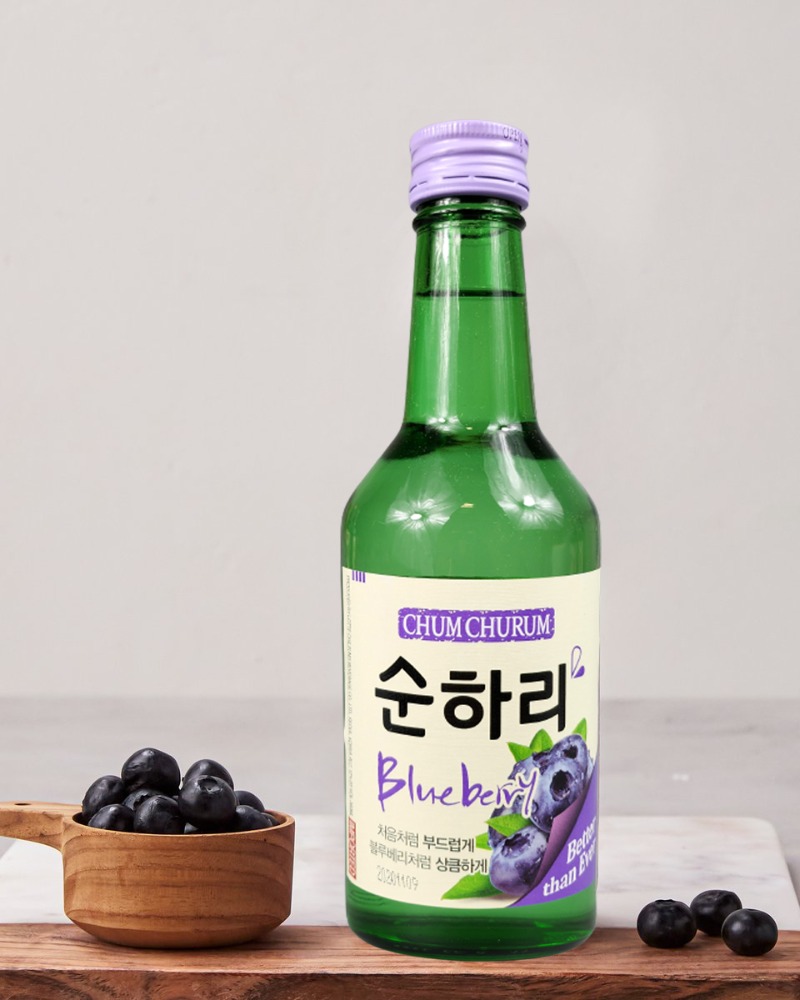 [롯데] 순하리 블루베리 소주 soju