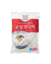 종가집 순쌀 떡국떡 500g (날씨기후에 따라 냉동/냉장/상온 포장) 유통기한: 2022.10.10