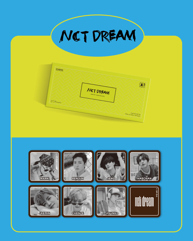 [STARFOX] NCT DREAM 초콜릿 27g + 마그넷